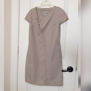 Converse One Star biege tunic dress